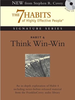 cover image of Habit 4 Think Win-Win